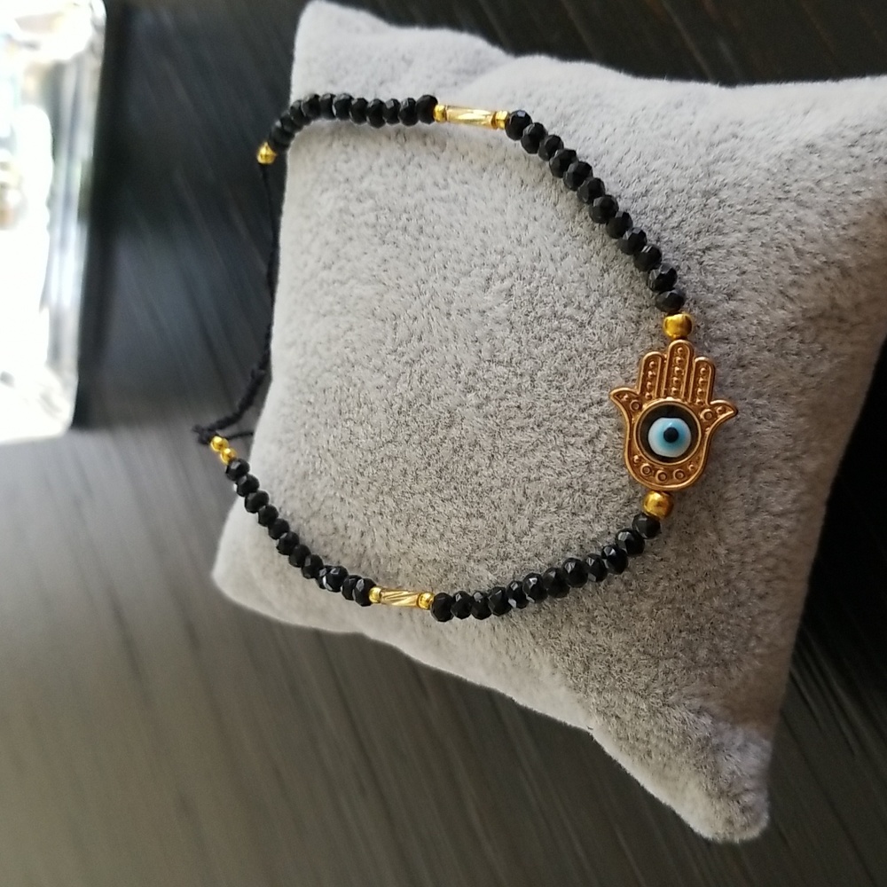Eye bracelet blk